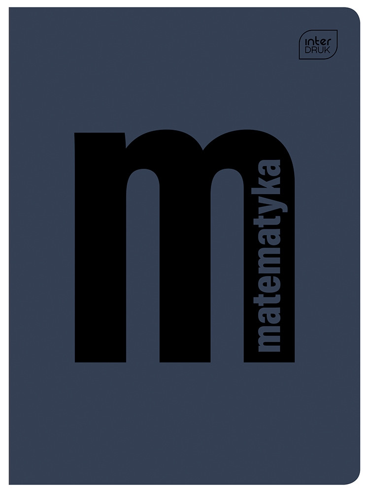 Zeszyt A5/60k kratka PP matematyka Interdruk